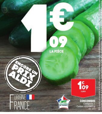 ALDI Concombre offre