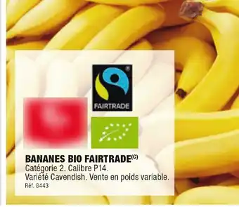 ALDI Bananes Bio Fairtrade offre