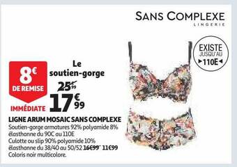 Auchan Ligne arum mosaic sans complexe offre