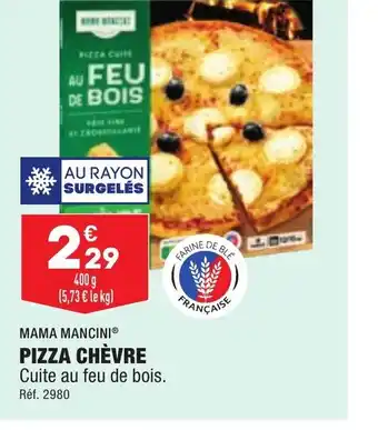 ALDI Pizza Chèvre offre