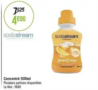 Concentré 500ml sodastream