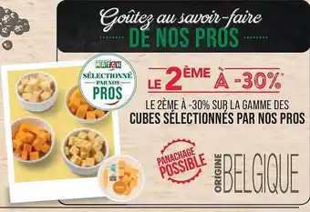 Match La gamme des cubes sélectionnés par nos pros offre