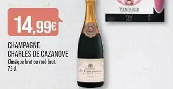 Champagne charles de cazanove