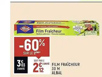 Film fraîcheur 30 m albal