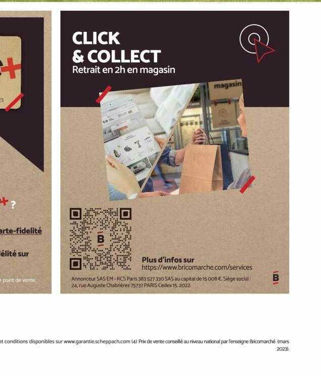Promo Click & collect chez