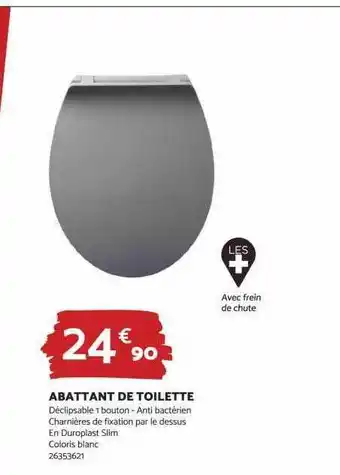 Abattant de toilette
