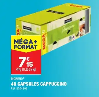 ALDI 48 Capsules Cappuccino offre