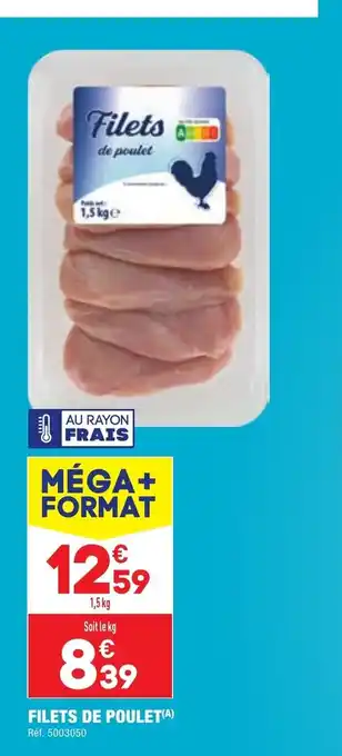 ALDI Filets de Poulet offre