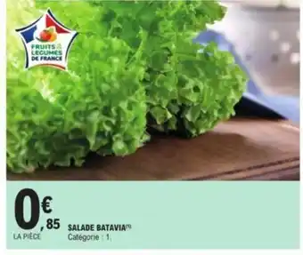 E.Leclerc Salade batavia offre
