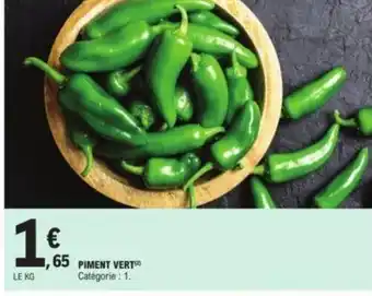 E.Leclerc Piment vert offre