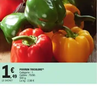 E.Leclerc Poivron tricolore offre