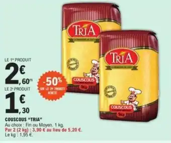 E.Leclerc Couscous "TRIA" offre