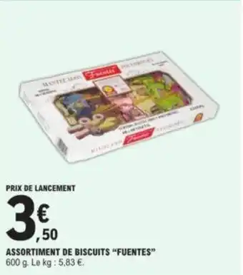 E.Leclerc Assortiment de biscuits "FUENTES" offre