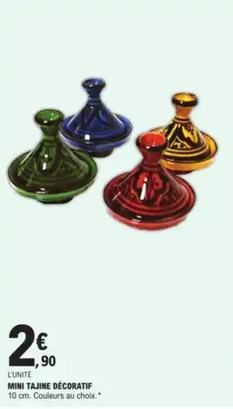 Mini tajine décoratif