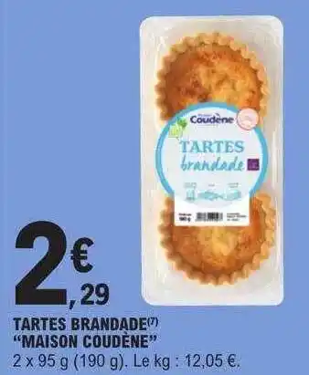 Tartes brandade