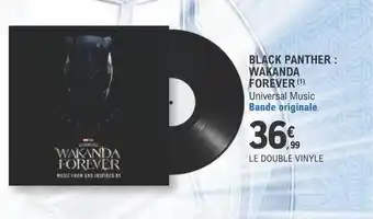 E.Leclerc Black panther : wakanda forever offre