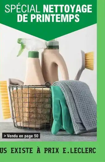 E.Leclerc Spécial nettoyage de printemps offre