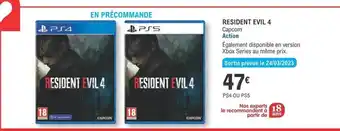 Résident évil 4 capcom