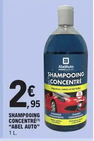 Shampooing concentré