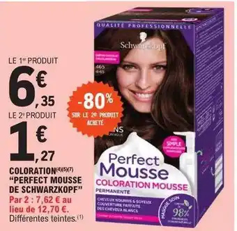 E.Leclerc Coloration offre
