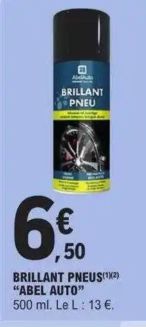 Brillant pneus