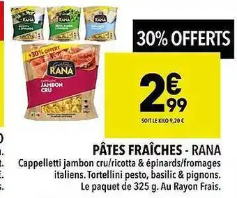 Pâtes fraîches - rana