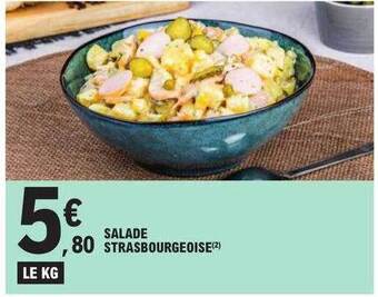 E.Leclerc Salade strasbourgeoise offre