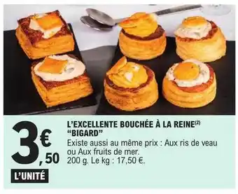 E.Leclerc L'excellente bouchée à la reine offre
