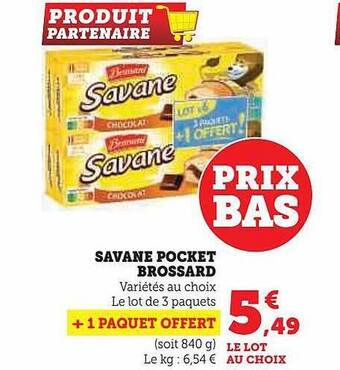 Super U Savane pocket brossard offre