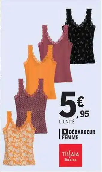 Débardeur femme tissaia basics