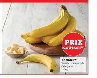 Banane cavendish