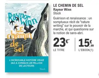 Le chemin de sel
