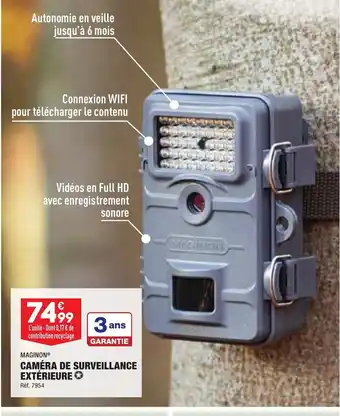 ALDI Caméra de Surveillance Extérieure offre