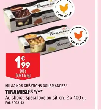 ALDI Tiramisu offre