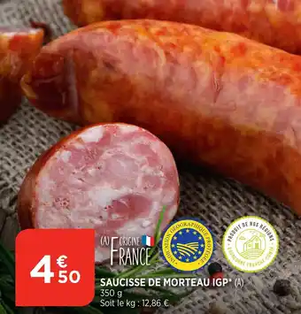 Bi1 Saucisse de Morteau IGP offre