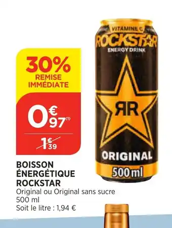 Boisson Énergétique Rockstar