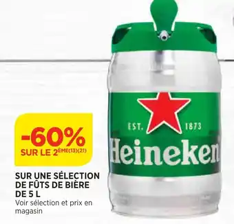 Bi1 Sur Une Sélection de Fûts de Bière de 5 L offre