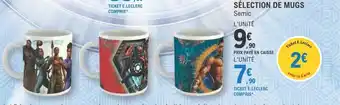 E.Leclerc Sélection de Mugs offre