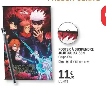 Poster à Suspendre Jujutsu Kaisen