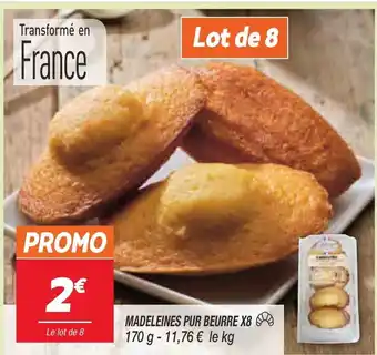 Madeleines Pur Beurre X8