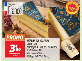 Netto Morbier AOP 100 Jours Juraflore offre