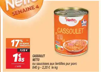Cassoulet Netto