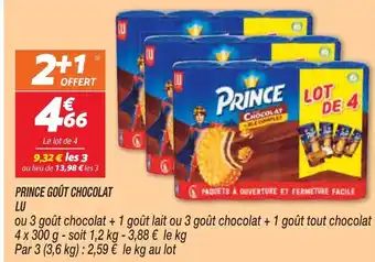 Netto Prince Gout Chocolat Lu offre
