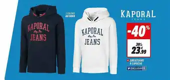 Intersport Sweatshirt à Capuche Kaporal offre