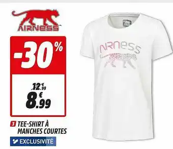 Intersport Tee-shirt à Manches Courtes Airness offre