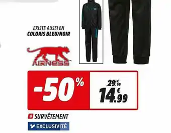 Intersport Survêtement Airness offre