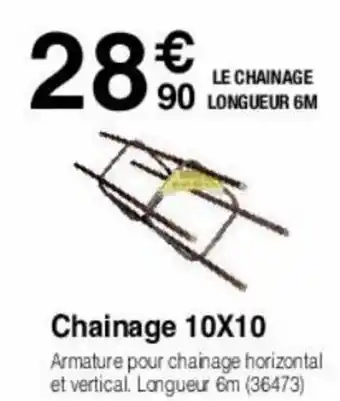 Chainage 10x10