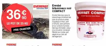 Chretien Matériaux Enrobe bitumineux noir compact offre