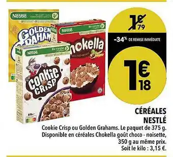 Supeco Céréales Nestlé offre