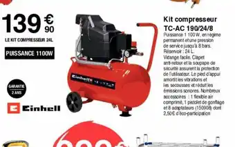 Kit compresseur TC-AC 190/24/8